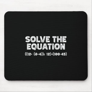 Lustiger 67 Meme Pemdas Grundschul-Mathelehrer Geh Mousepad