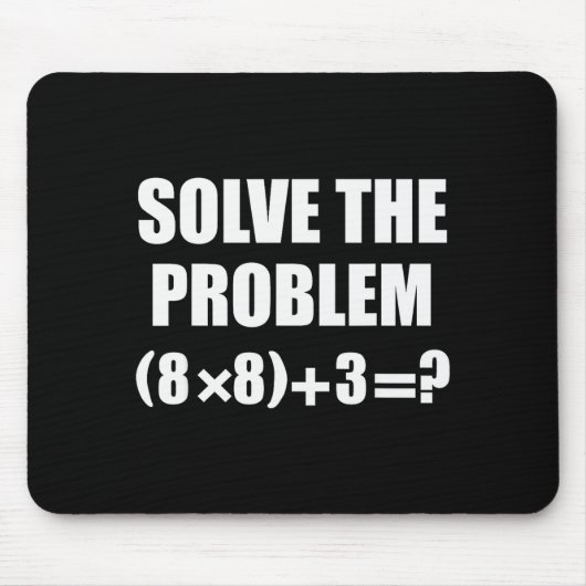 Lustiger 67 Meme Pemdas Grundschul-Mathematiklehre Mousepad (Vorne)