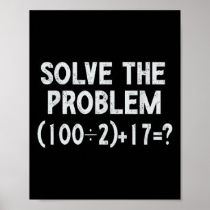 Lustiger 67 Meme Pemdas Grundschul-Mathematiklehre Poster