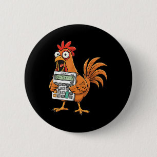 Lustiger 67 Meme Pemdas Mathelehrer Six Seven Huhn Button