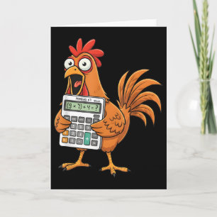 Lustiger 67 Meme Pemdas Mathelehrer Six Seven Huhn Karte