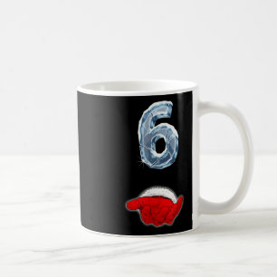 Lustiger 67 Meme Santa Hand Six Ironischer Weihnac Kaffeetasse