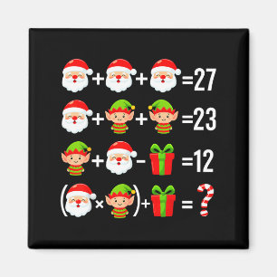 Lustiger 67 Meme Santa Mathelehrer Weihnachten Sec Magnet
