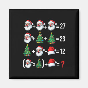 Lustiger 67 Meme Weihnachtsmann Mathelehrer Weihna Magnet