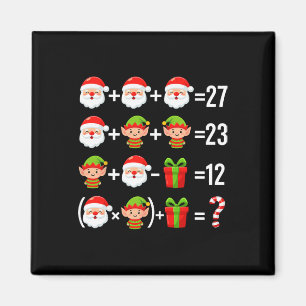 Lustiger 67 Meme Weihnachtsmann Mathelehrer Weihna Magnet