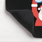 Lustiger 67 Meme Weihnachtsmann Winter Schnee Eis  Mousepad (Ecke)