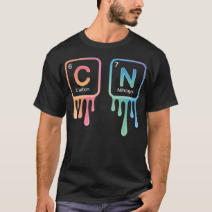 Lustiger 67 Meme Wissenschaft Chemie Nerd Humor Pe T-Shirt