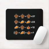 Lustiger 67 Memethanksgiving Mathelehrer Puzzle Tr Mousepad (Mit Mouse)