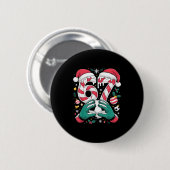 Lustiger 67 Sechs Sieben Fußball Torwart Lustiges  Button (Vorne & Hinten)