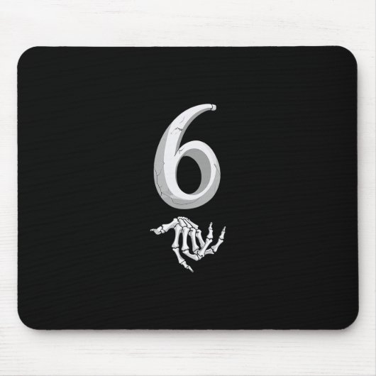 Lustiger 67 Six Seven Meme-Paar passendes Hallowee Mousepad (Vorne)