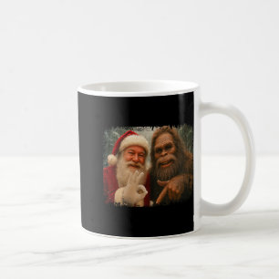 Lustiger 67 Weihnachtsmann mit Bigfoot Six Seven 6 Kaffeetasse