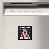 Lustiger 6 7 Meme Großer Mund Junge Weihnachtsmann Magnet (In Situ (Geschirrspüler))