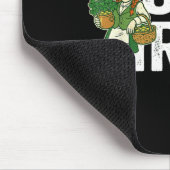 Lustiger 6 7 St. Patrick's Day 67% irisch für Frau Mousepad (Ecke)