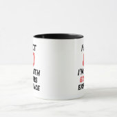 Lustiger 80. Geburtstagskaffee Tasse (Zentrum)