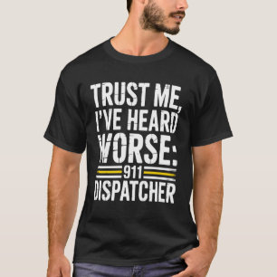 Lustiger 911-Notruf-Dispatcher Ersthelfer T-Shirt