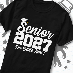 Lustiger Abgang Abschlussklasse 2027 T-Shirt