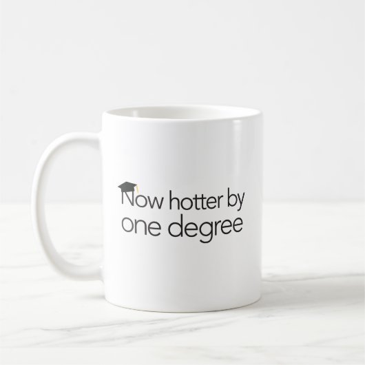 Lustiger Abschluss, schütteln jetzt sich durch Kaffeetasse (Links)