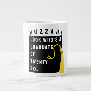 Lustiger Abschluss-Spruch 2026 Jumbo-Tasse
