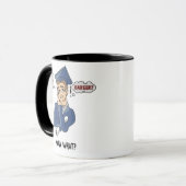 Lustiger Abschluss Tasse (Vorderseite Links)