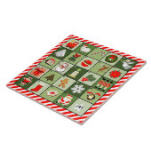 Lustiger Adventskalender Fliese (Seite)