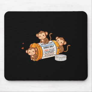 Lustiger Affe Antidepressivum Zoo Jungen Mädchen K Mousepad