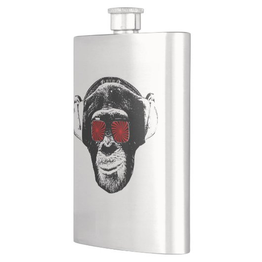 Lustiger Affe Flachmann (Links)