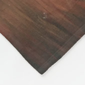 Lustiger Affe Fleecedecke (Ecke)