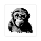 lustiger Affe Gummistempel (Prägung)