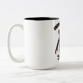 Lustiger Affe Kaffee Tasse 'Chimpin ist nicht leic (Links)