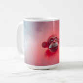 Lustiger Affe Kaffeetasse (Vorderseite Links)