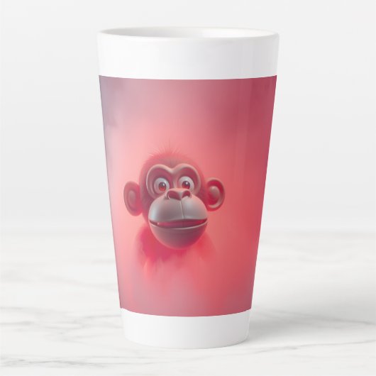 Lustiger Affe Milchtasse (Vorderseite)