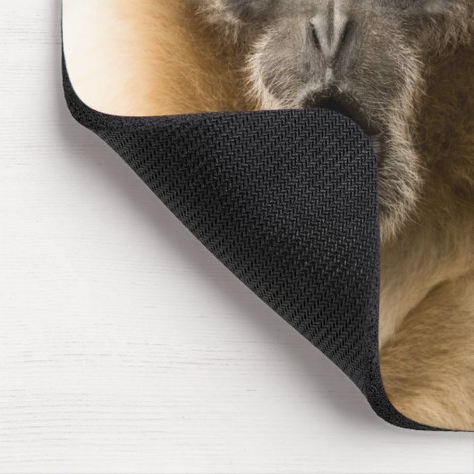 Lustiger Affe-schlechter Tag Mousepad (Ecke)