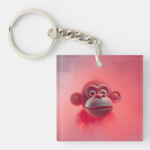 Lustiger Affe Schlüsselanhänger