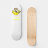 Lustiger Affe Skateboard (Vorderseite)