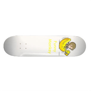 Lustiger Affe Skateboard