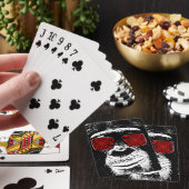 Lustiger Affe Spielkarten (In Situ)
