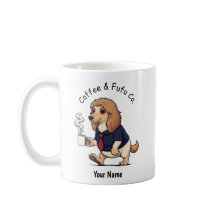Lustiger Afghanischer Windhund-Hundeanzug Kaffee