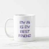 Lustiger AI/Chatbot Geeky Tech Enthusiast Custom P Kaffeetasse (Links)