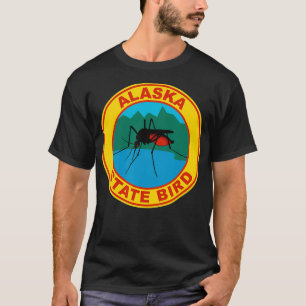 Lustiger Alaska Staatsvogel Mücke T-Shirt