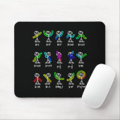 Lustiger Algebra-Tanz Funktions-Mathe-Lehrer Geek Mousepad (Mit Mouse)
