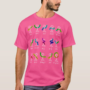 Lustiger Algebra-Tanz-Funktions-Mathe-Lehrer-Geek- T-Shirt
