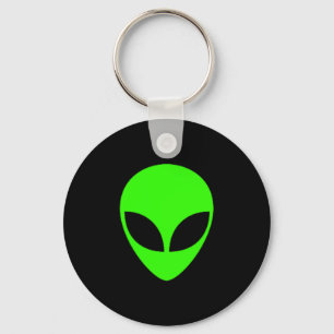 Lustiger Alien-Kopf-Taschen-Halloween-Kostüm Herre Schlüsselanhänger