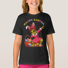Lustiger Alien-Osterhase Dabbing Süßes Osterei T-Shirt