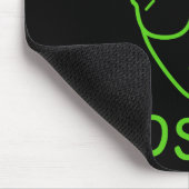 Lustiger Alien Ufo Bereich 51 - Halten Sie es Kosm Mousepad (Ecke)
