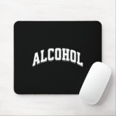 Lustiger Alkohol-Trink-Prep-Aesthetic-Bier-Wein Mousepad (Mit Mouse)