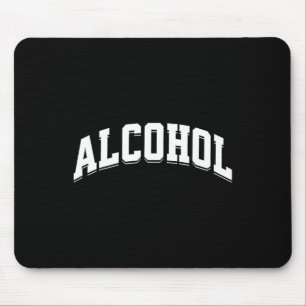 Lustiger Alkohol-Trink-Prep-Aesthetic-Bier-Wein Mousepad
