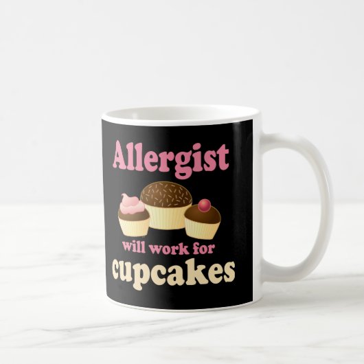 Lustiger Allergist Kaffeetasse (Rechts)