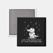 Lustiger Alligator Ich Bin Der Geschäftsführer Die Magnet (Vorderseite/Rückseite)