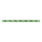 Lustiger Alligator im Satinband (Vorderseite)