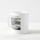 Lustiger Alligator Kaffeetasse (Vorderseite Links)